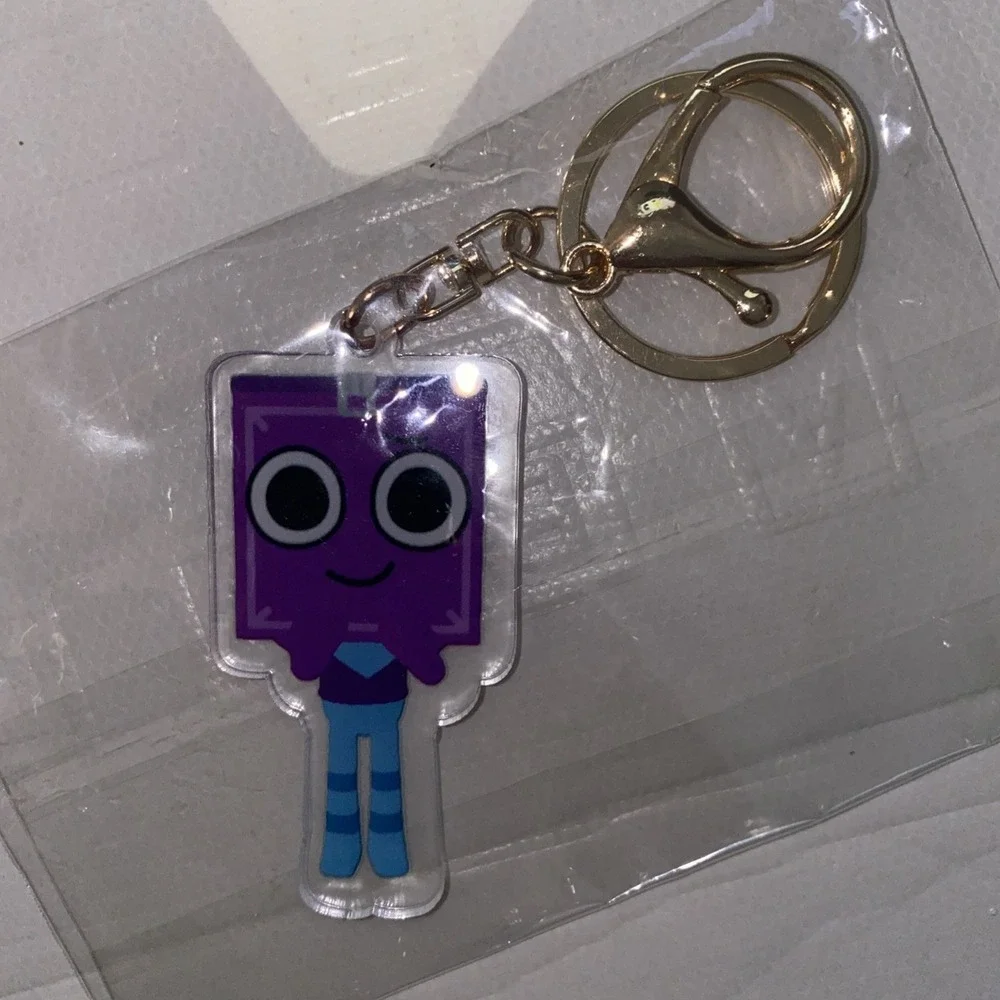 New Cross-border New‎ Dandy's World Scraps World Acrylic Keychain Boxten